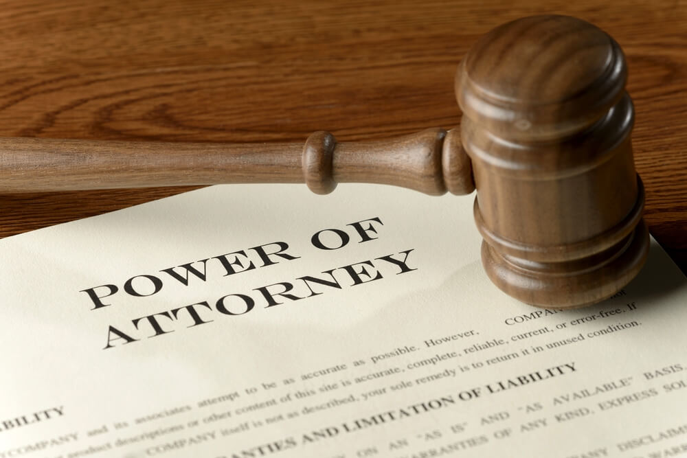 Power of attorney <br> (POA)